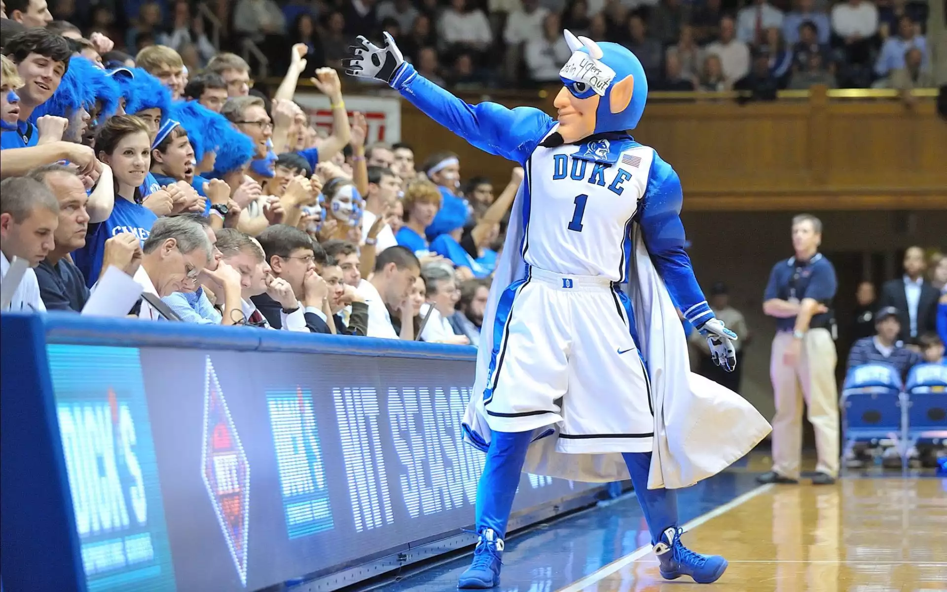 Duke Blue Devils Basketball performing live